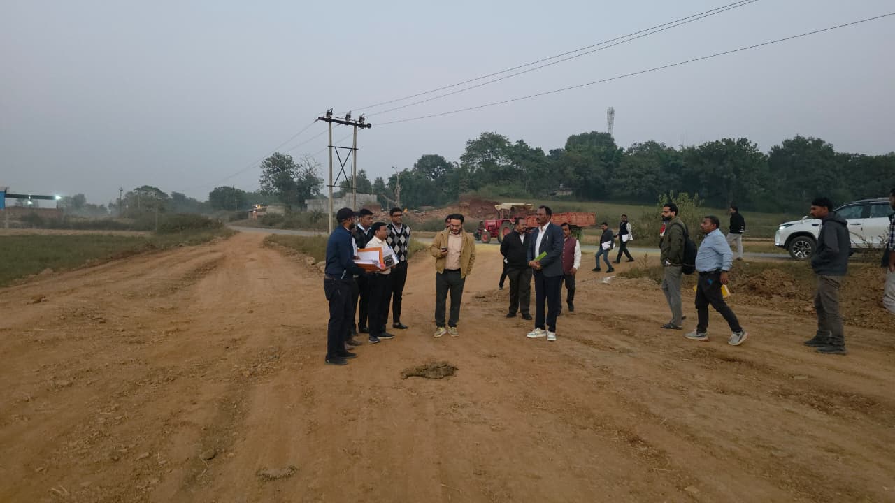 एन एच 343 बाइपास निर्माण कार्य का जिले के प्रभारी सचिव ने किया निरीक्षण, तय समय-सीमा में गुणवत्ता पूर्ण कार्य करने के दिए निर्देश
